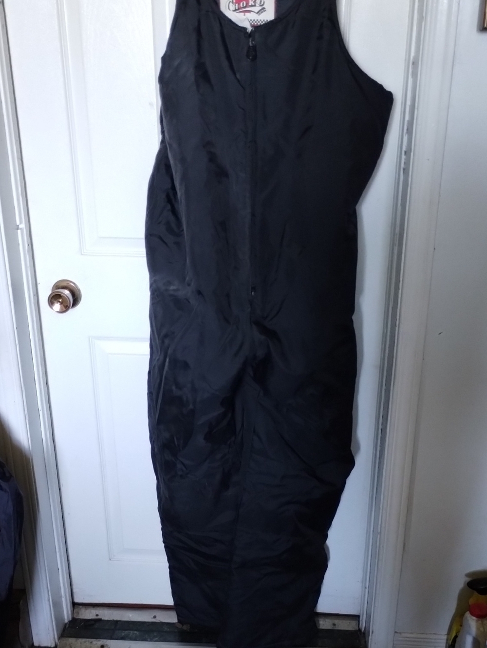 Choko Black Insulated Women's Snow Bib Pants. XXL * Flaws See Pics*